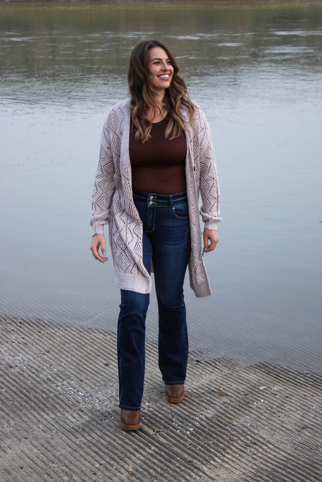 Chinook Long Button Up Cardigan
