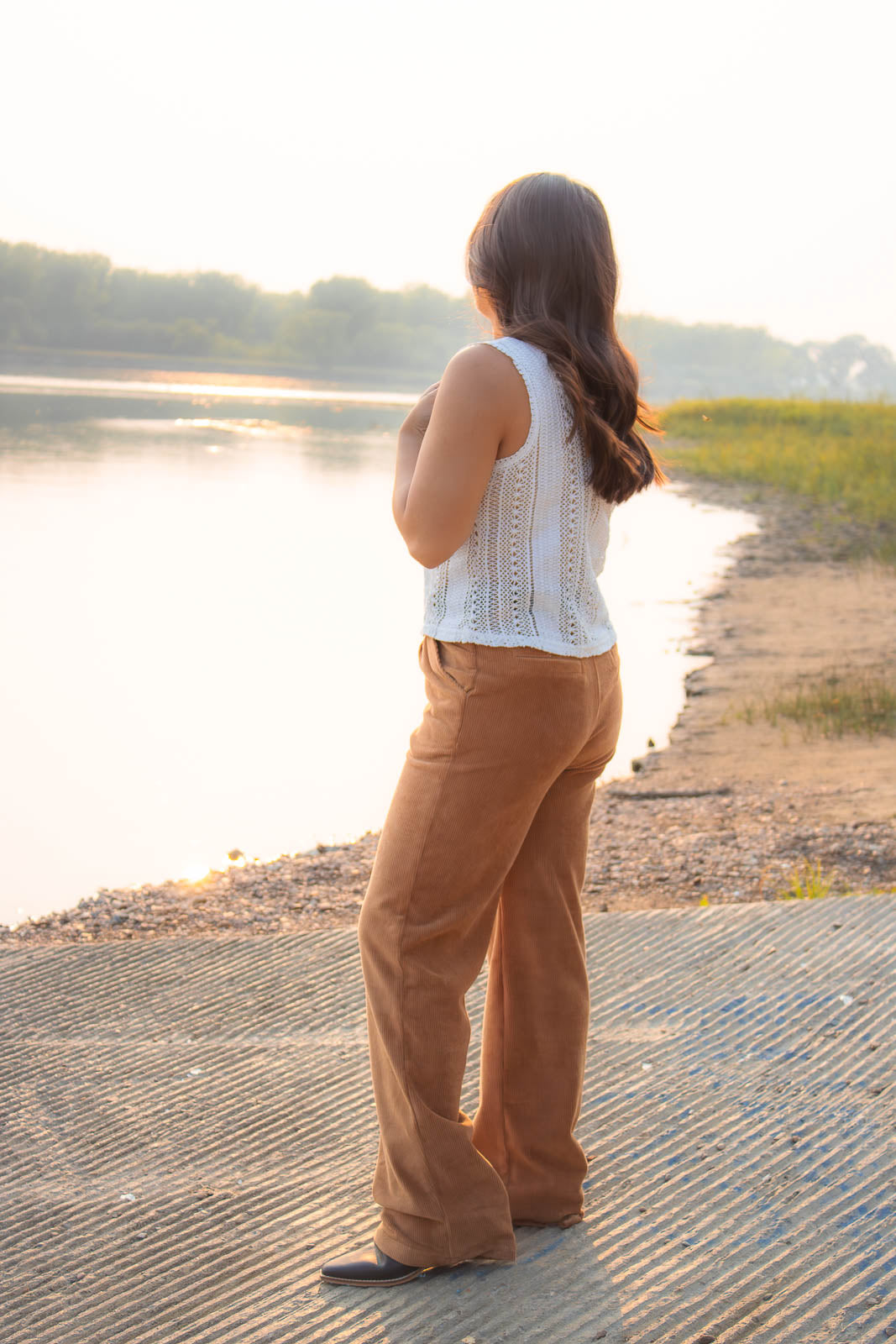 Sunday Lace Crochet Tank Top