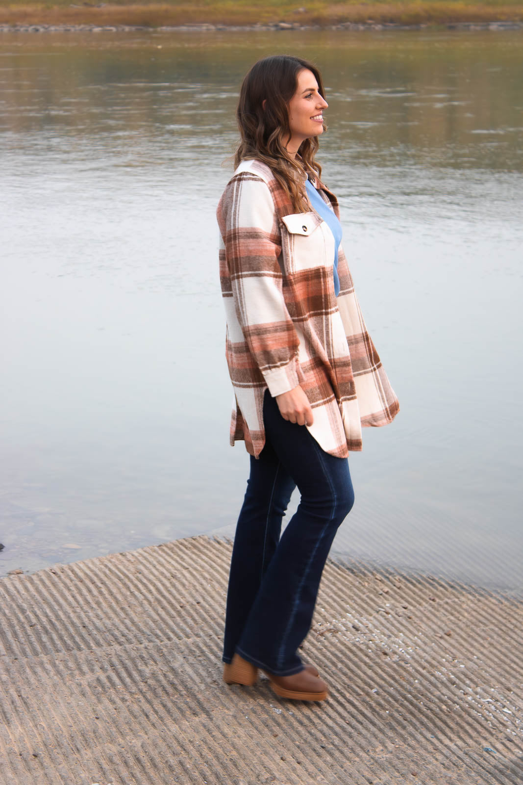 Bridger Long Plaid Shacket
