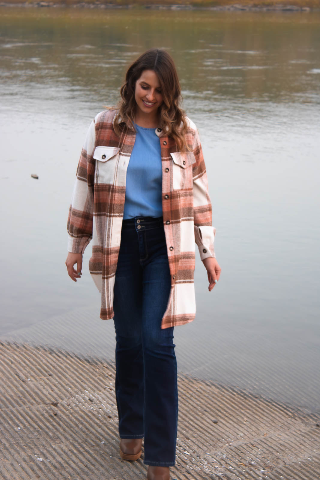Bridger Long Plaid Shacket