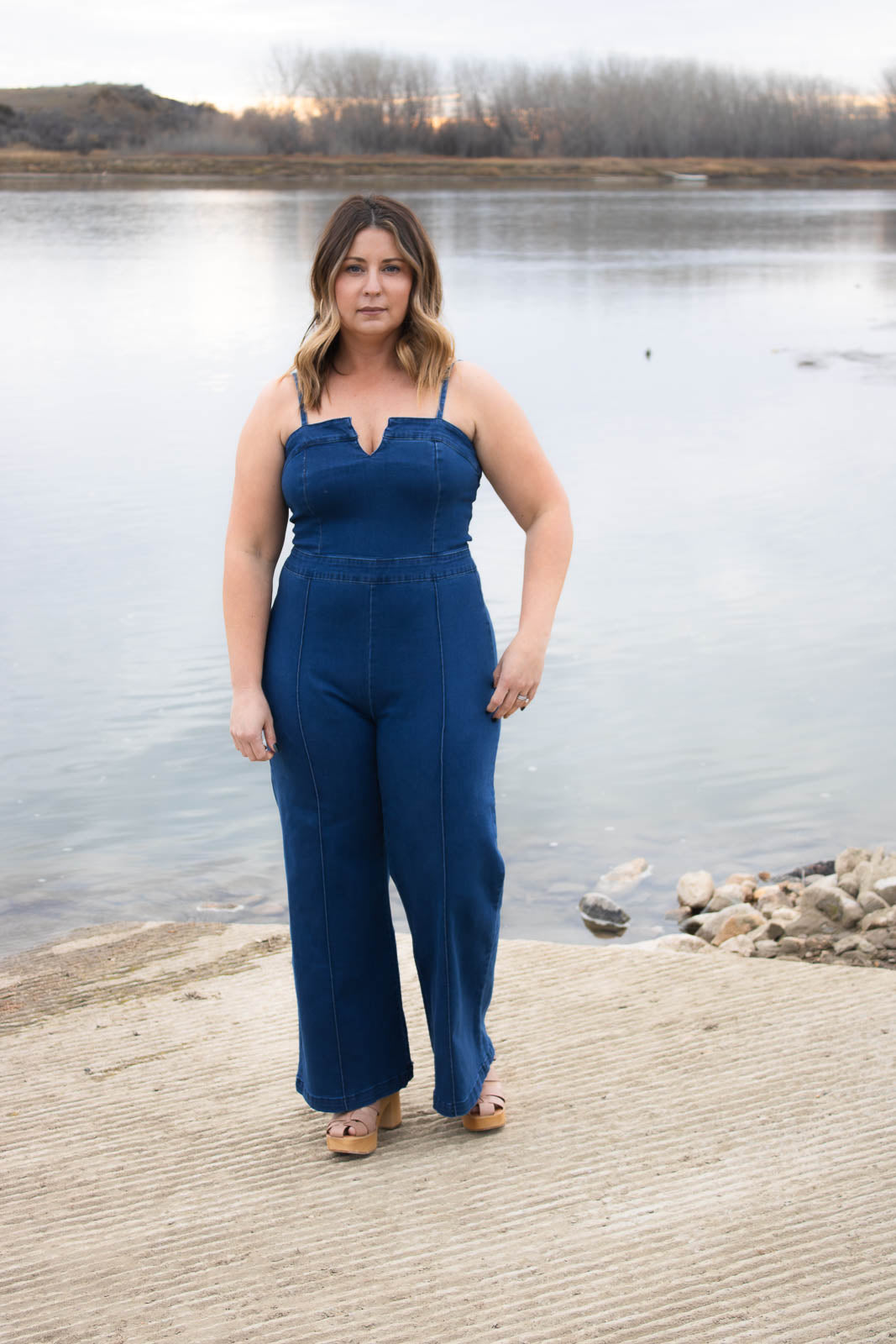 Hazel Denim Jumpsuit