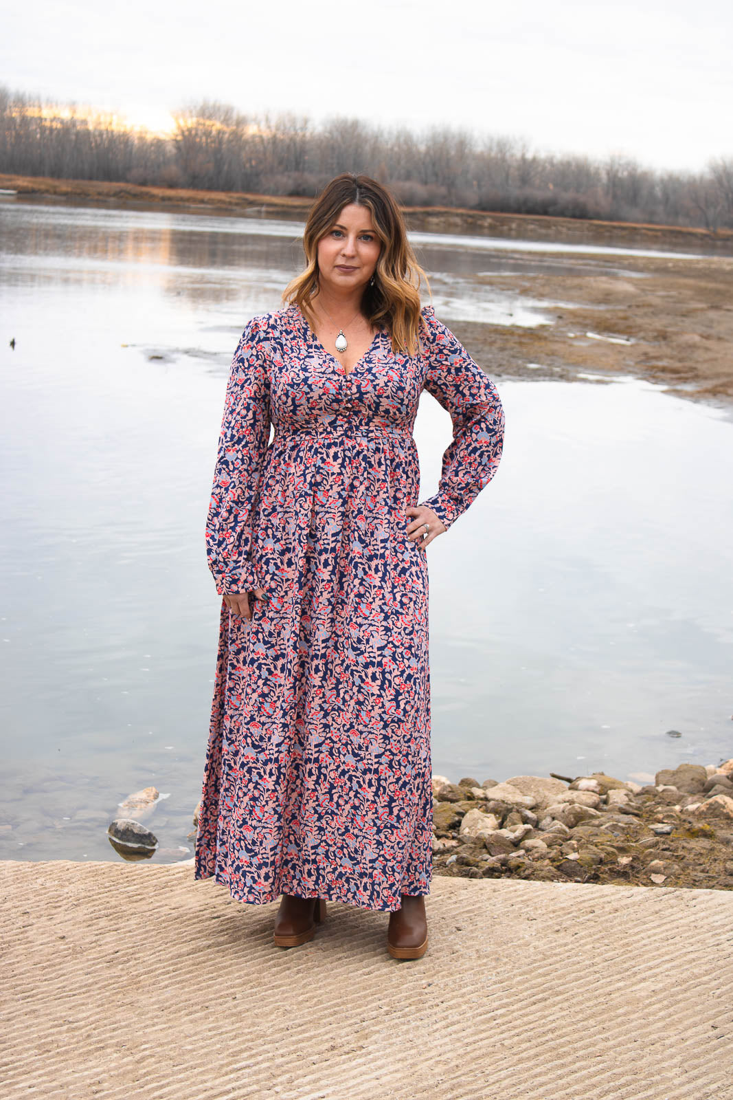 Dawn Floral Maxi Dress