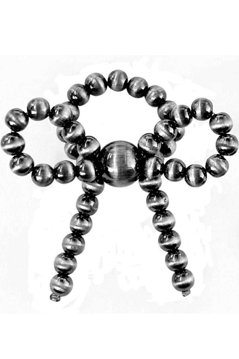 Jackie Navajo Pearl Bow Ring