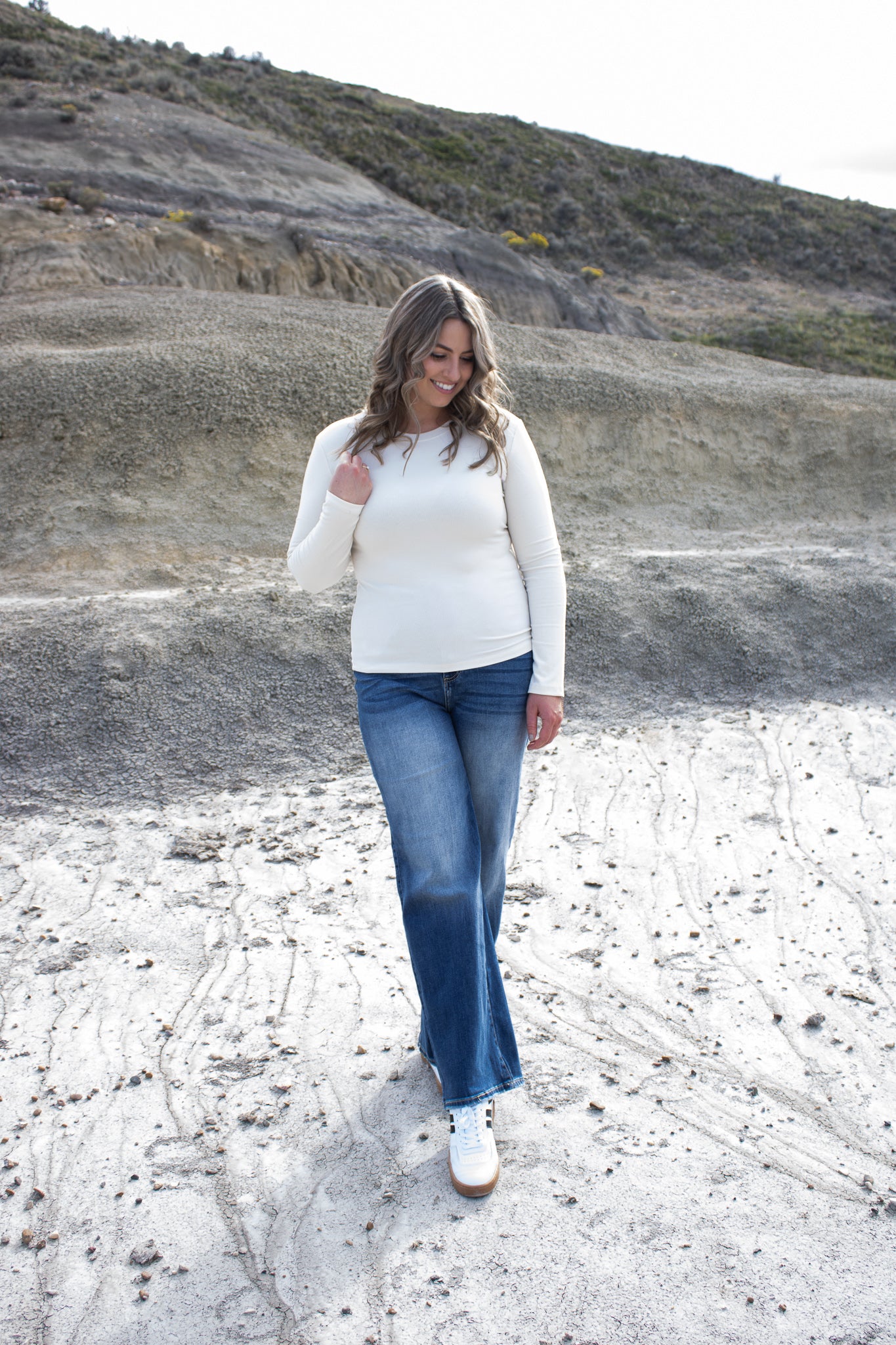 Anya Micro-Ribbed Athleisure Top
