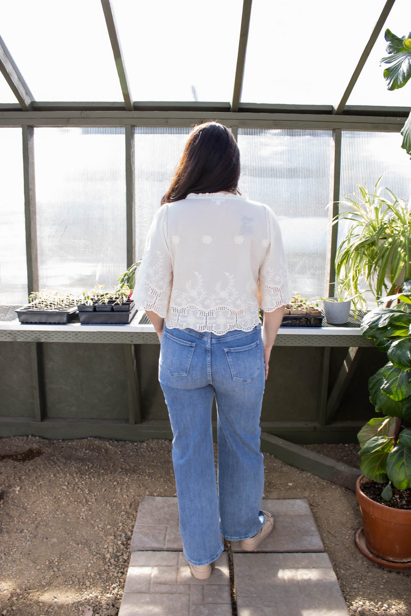 Aria Embroidered Blouse