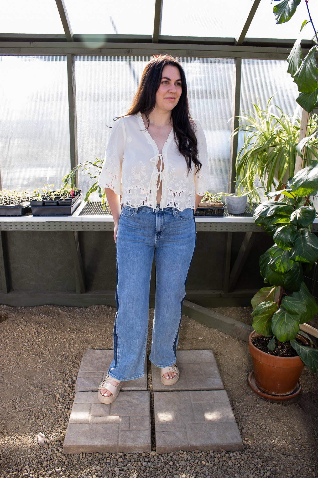 Aria Embroidered Blouse