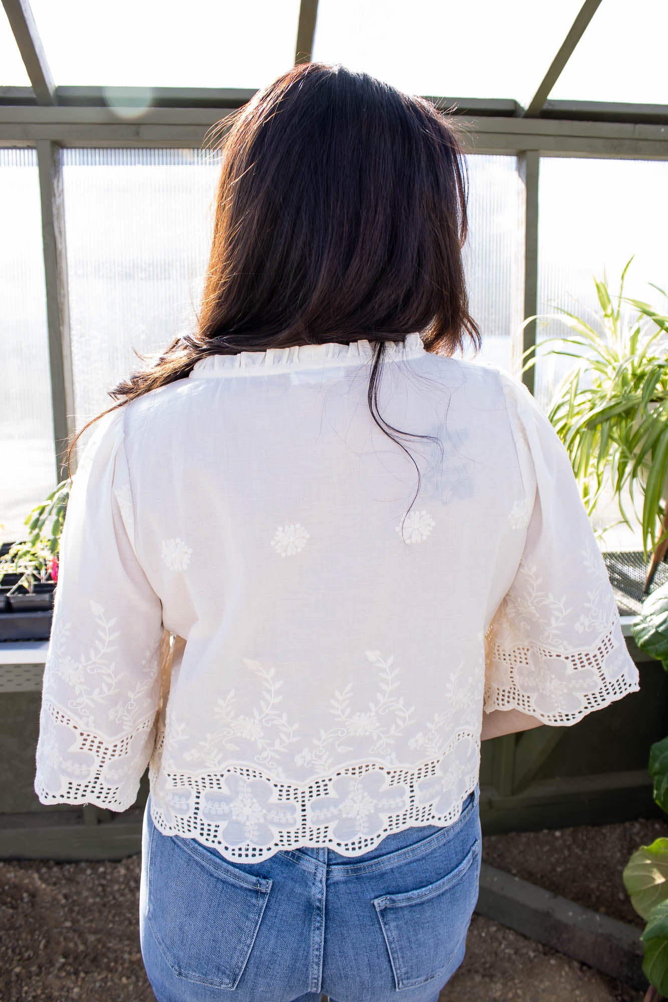 Aria Embroidered Blouse