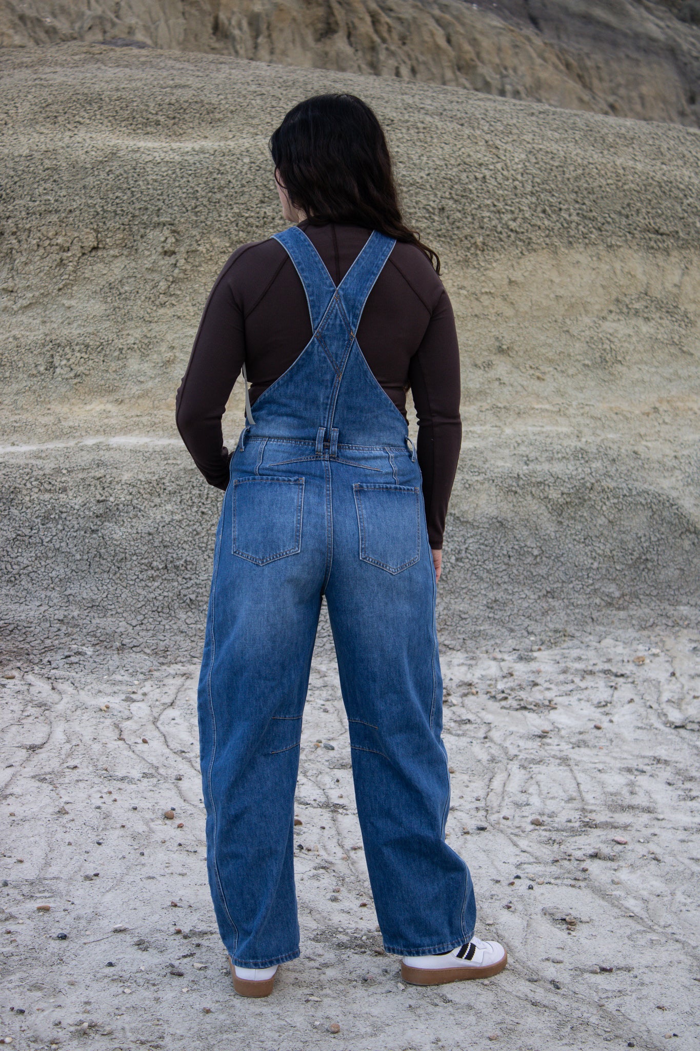 Barstow Denim Barrel Overalls