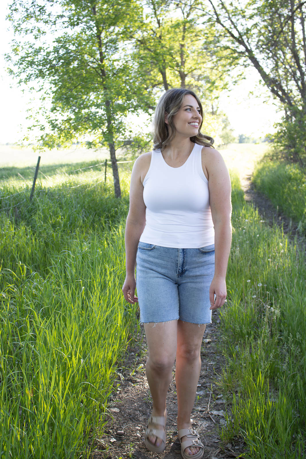 Kristen Double Layer Knit Tank