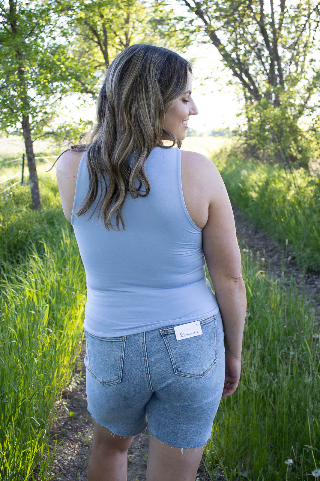 Kristen Double Layer Knit Tank