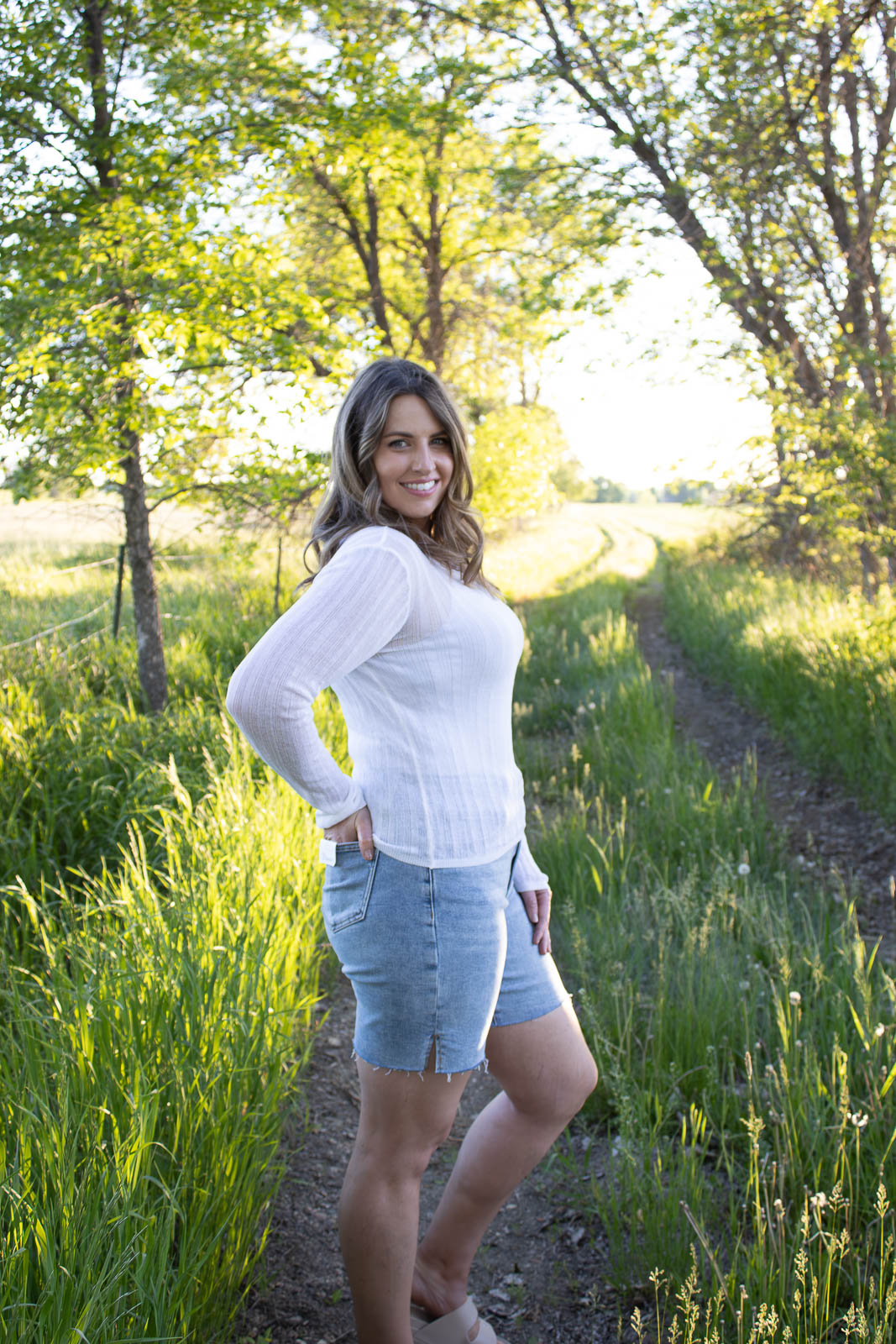 Sidney Semi-Sheer Top