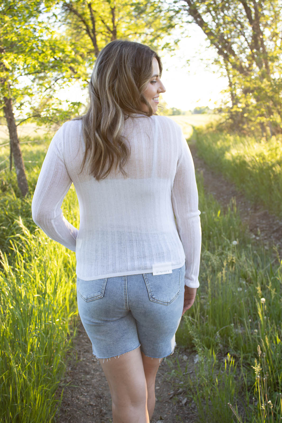 Sidney Semi-Sheer Top