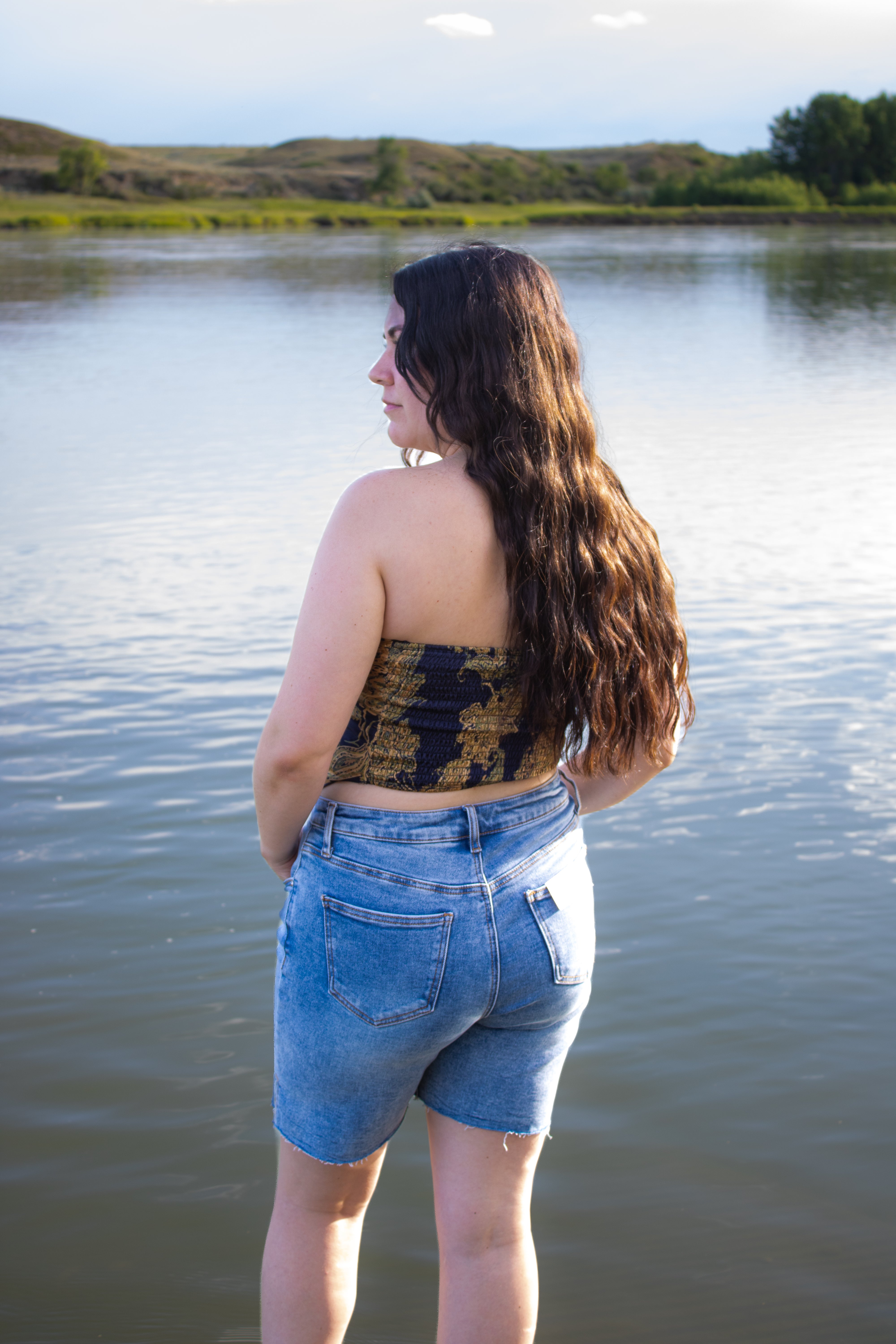 Coco Paisley Bandana Tube Top