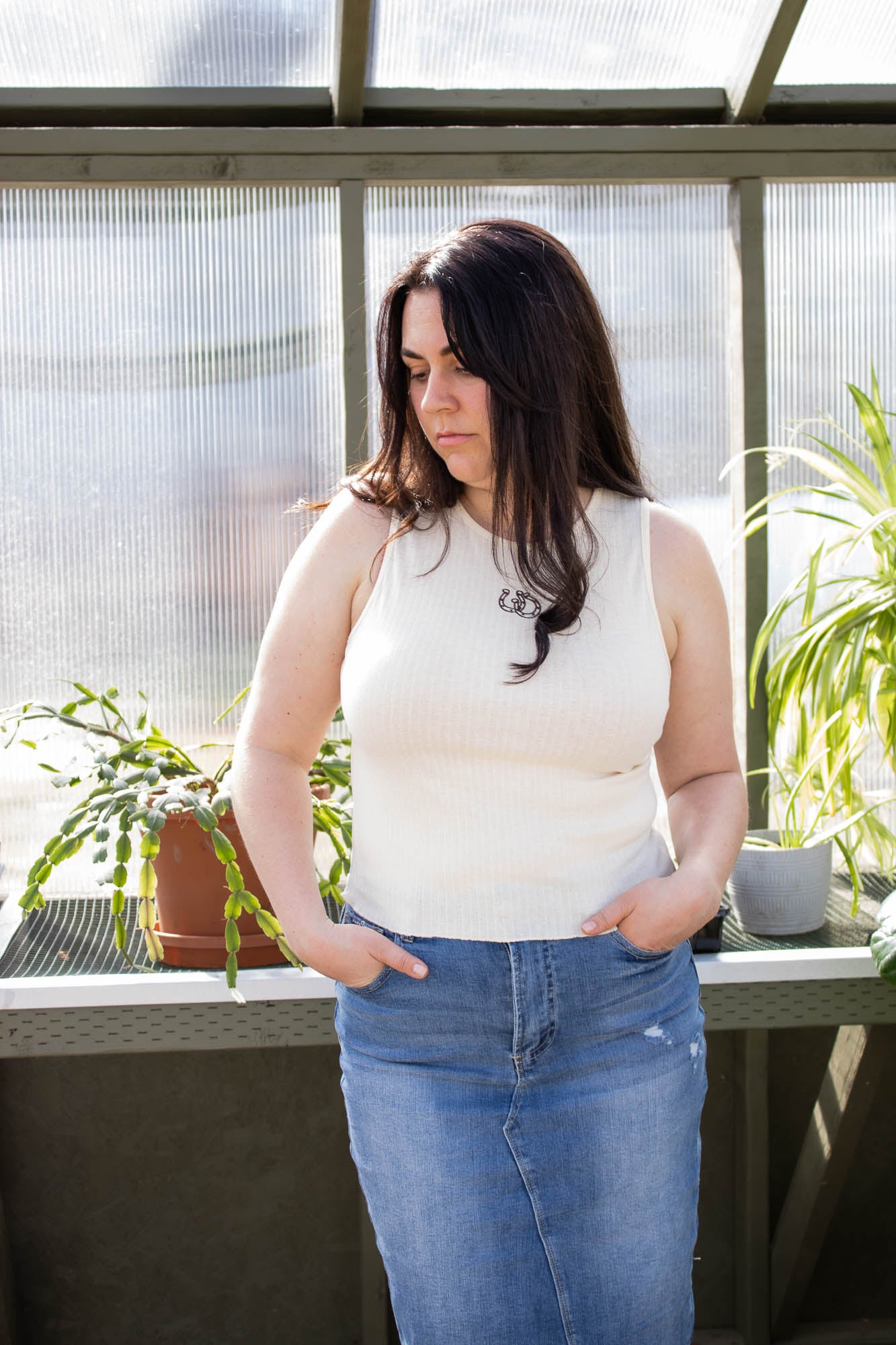 Dakota Horseshoe Knit Tank