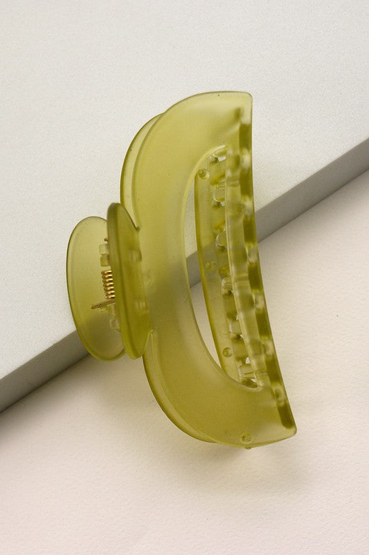 Teton Translucent Claw Hair Clip