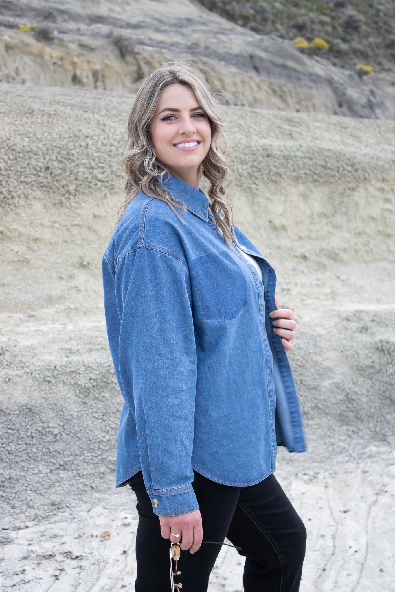 Hardy Denim Shadow Pocket Shirt