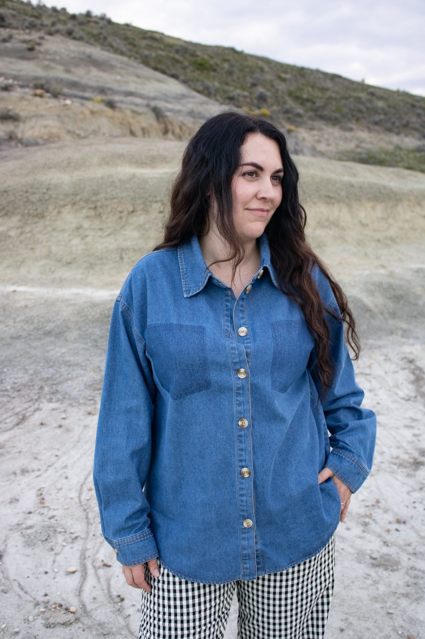 Hardy Denim Shadow Pocket Shirt