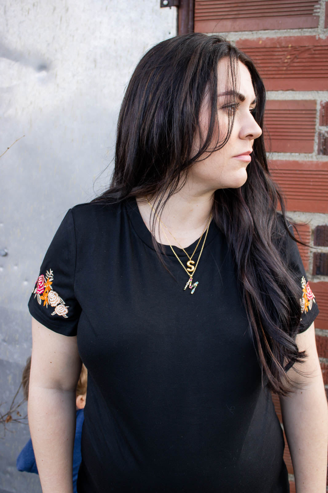 Troy Gold Dipped Initial Necklace