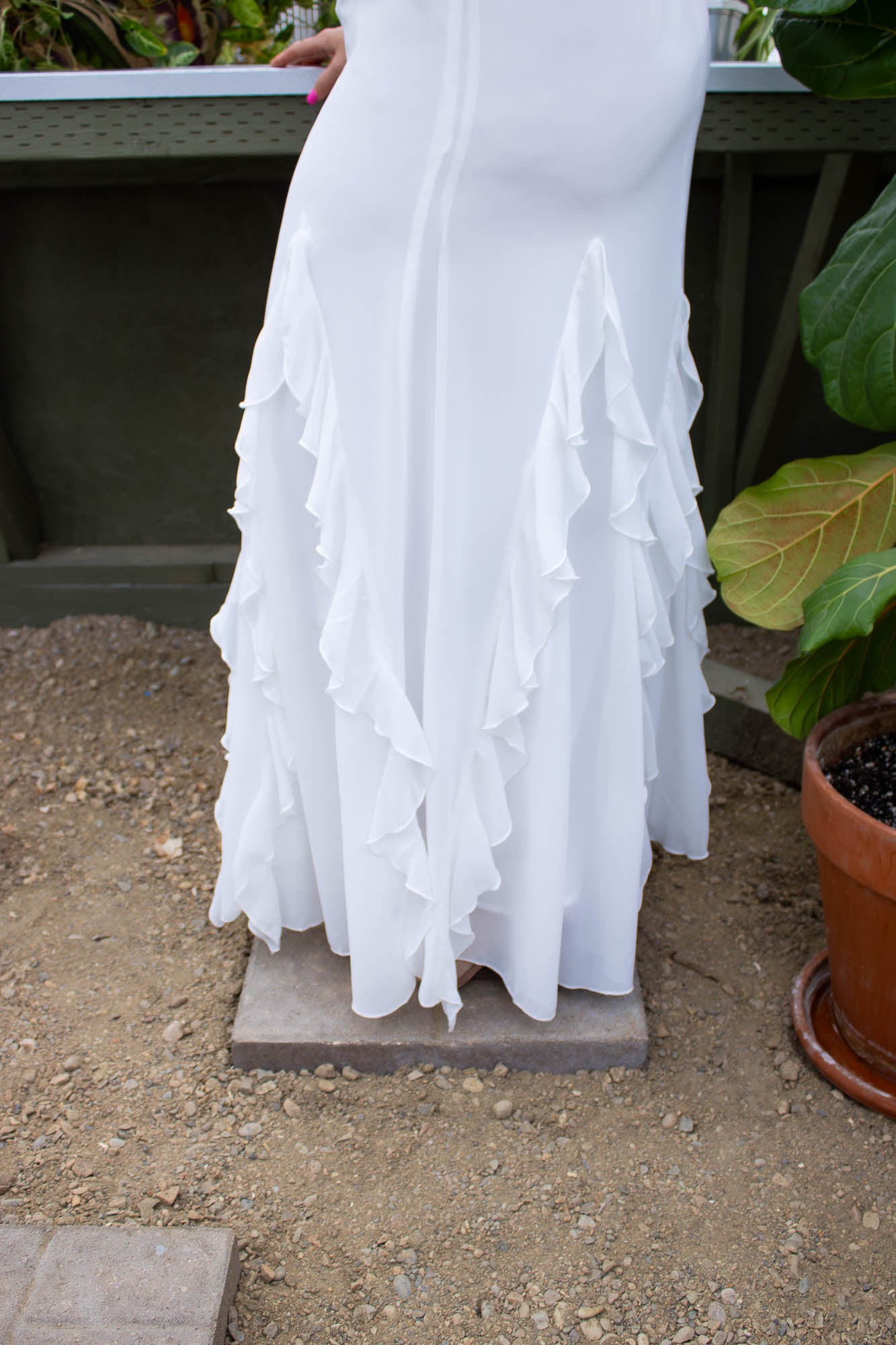 Mercedes Maxi Ruffle Skirt