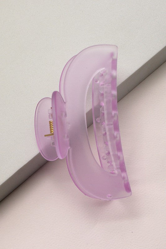 Teton Translucent Claw Hair Clip