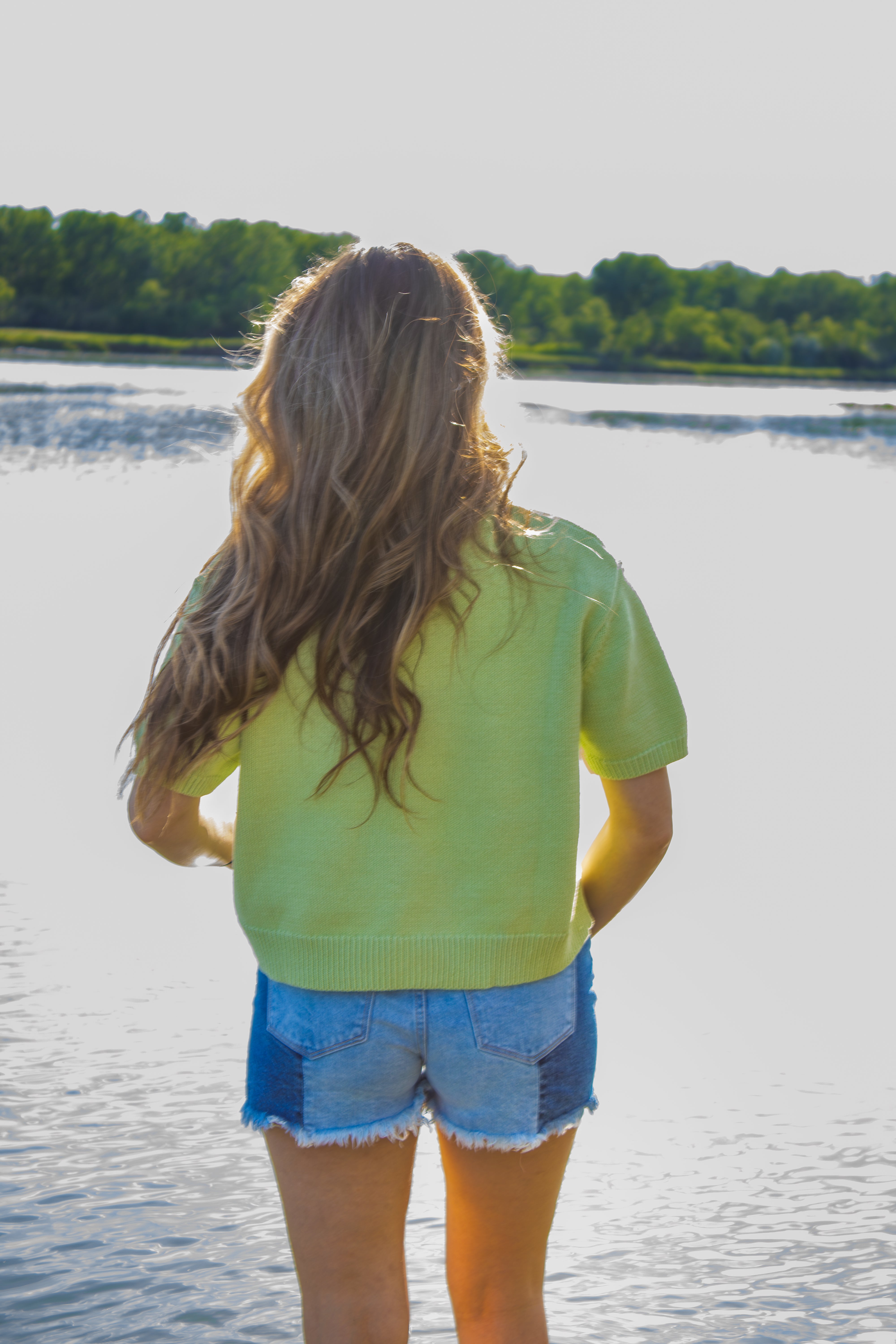 Solvi Short Sleeve Sweater