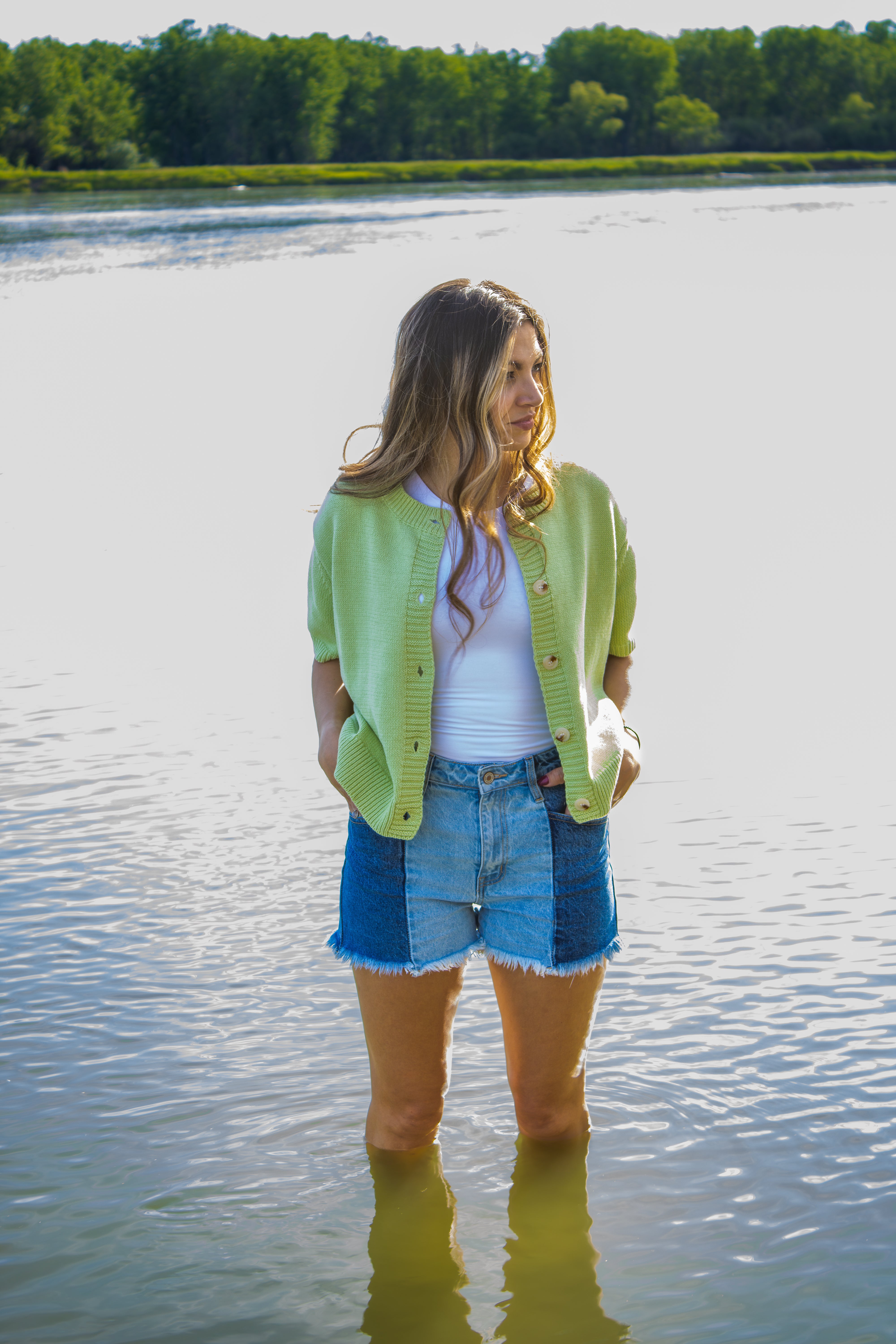 Solvi Short Sleeve Sweater
