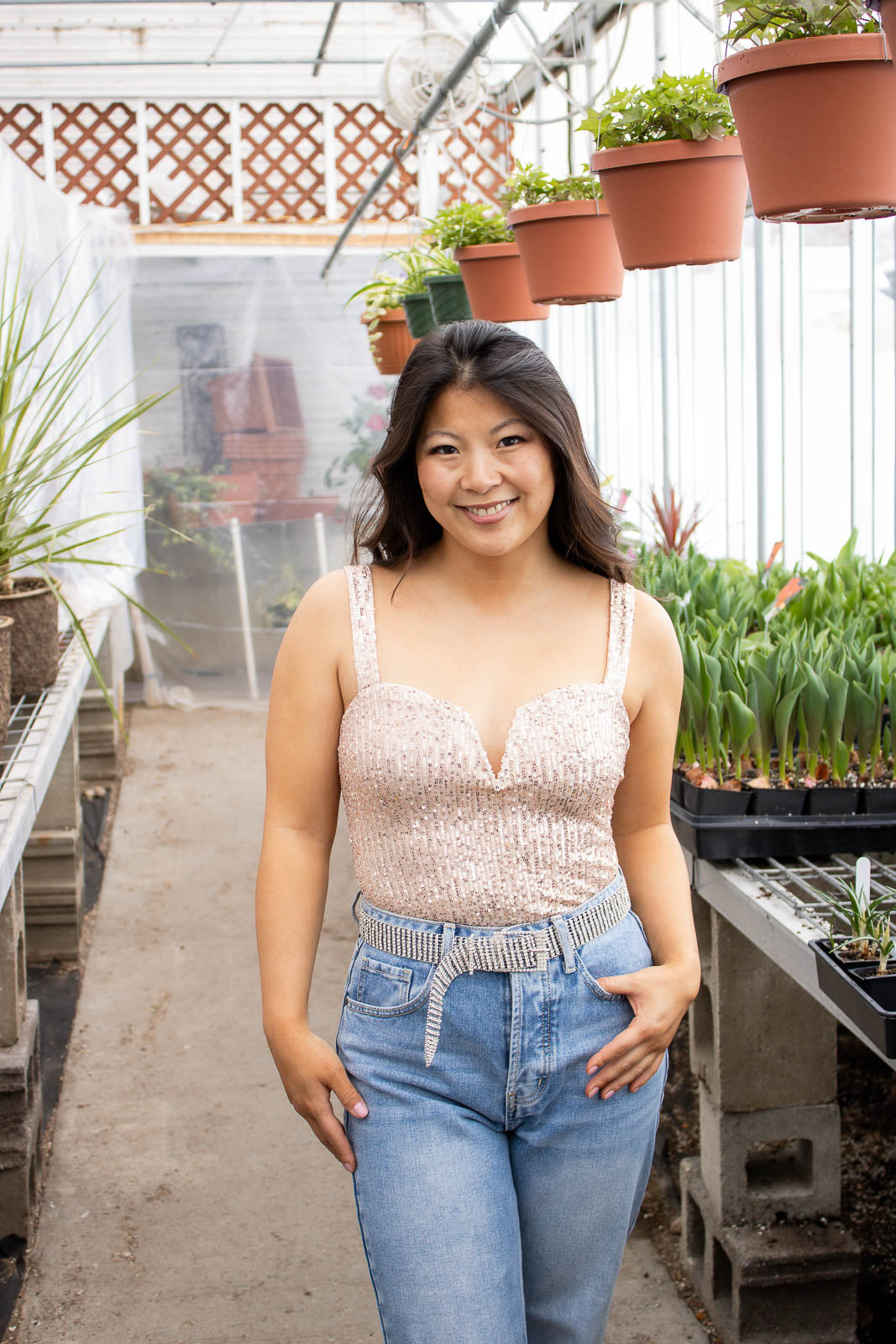 Lucia Sequin Bodysuit