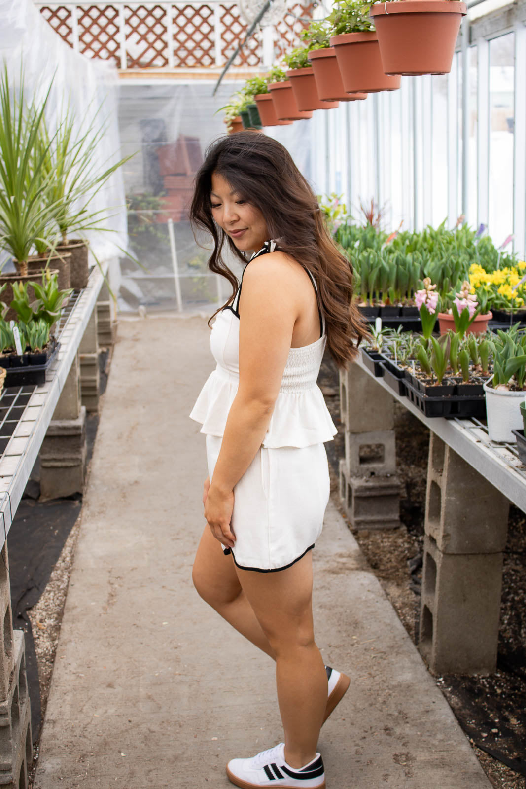 Frisco Linen Top and Shorts Set