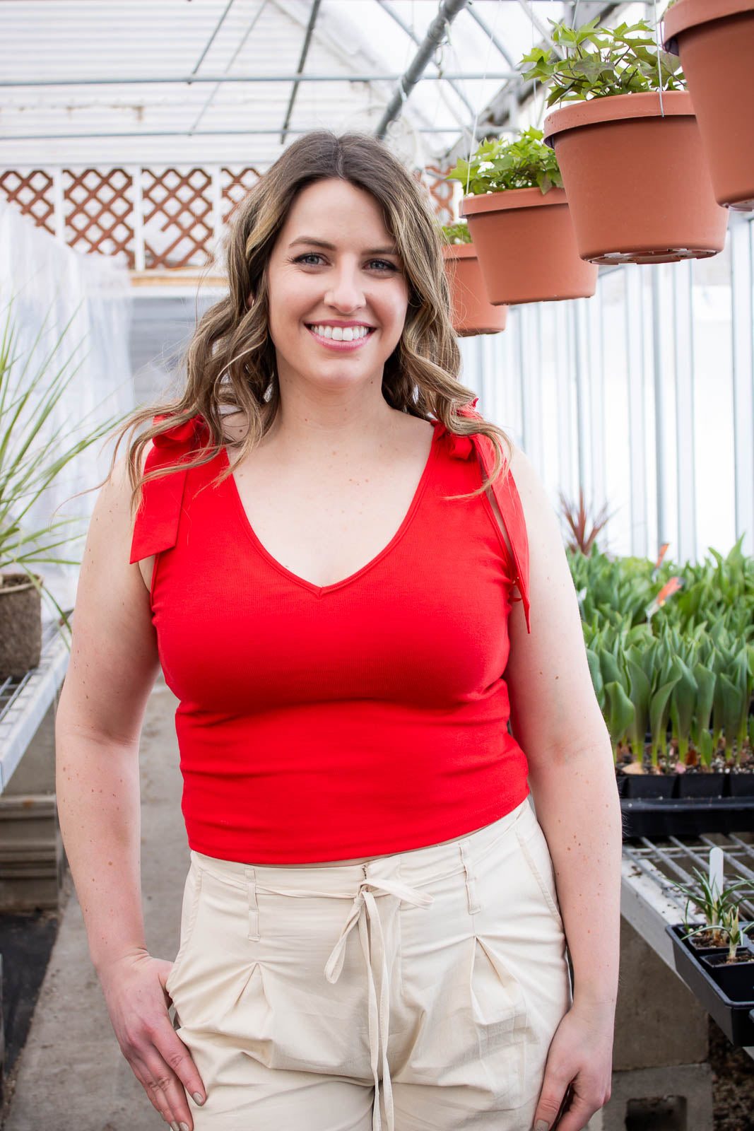 Eliana Tie Shoulder Top