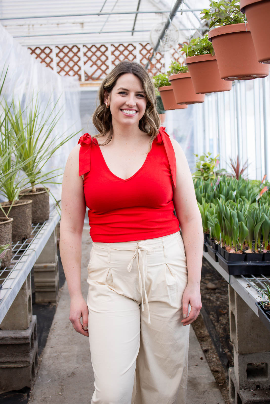 Eliana Tie Shoulder Top