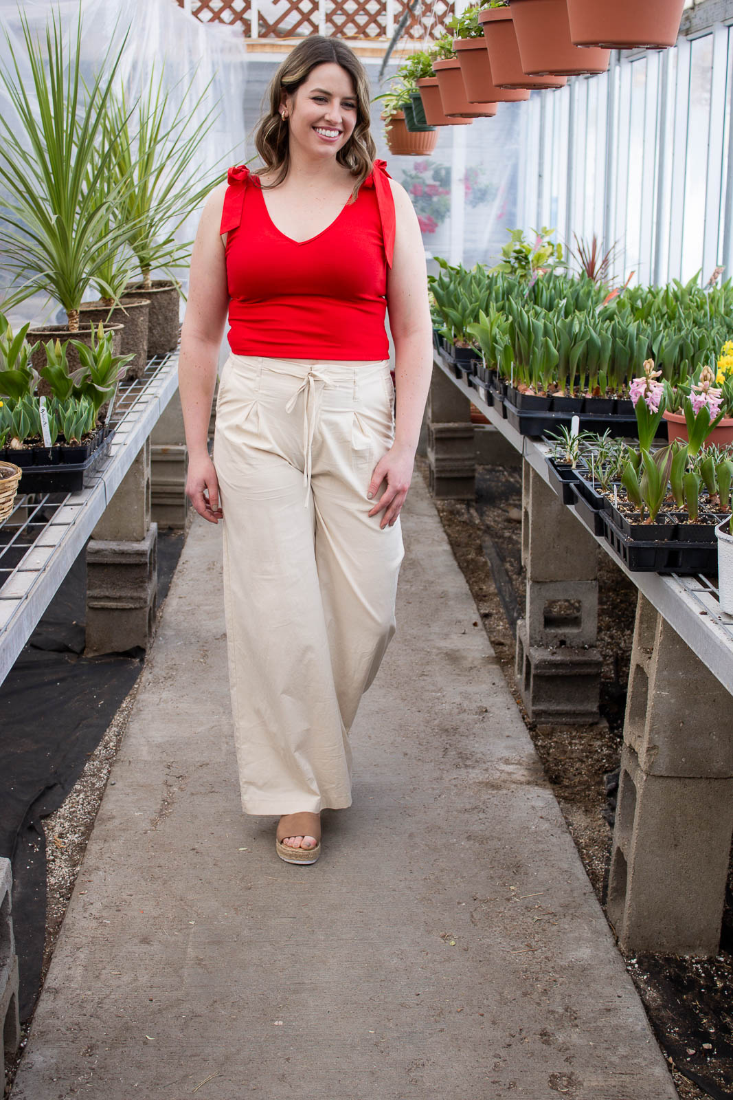 Eliana Tie Shoulder Top