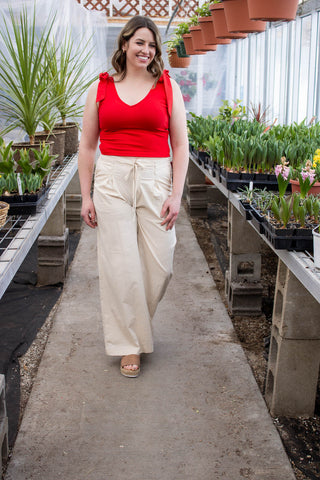 Laci Jogger Pants-Cotton Candy