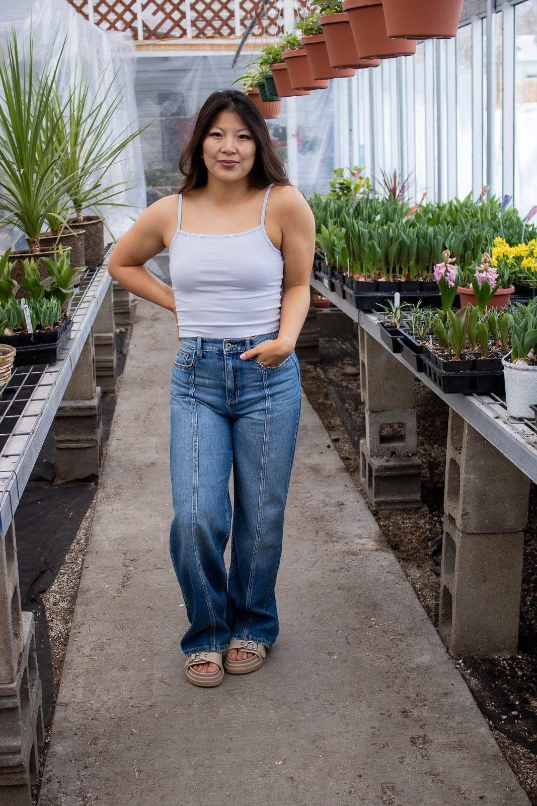 Lana Cropped Tank Top