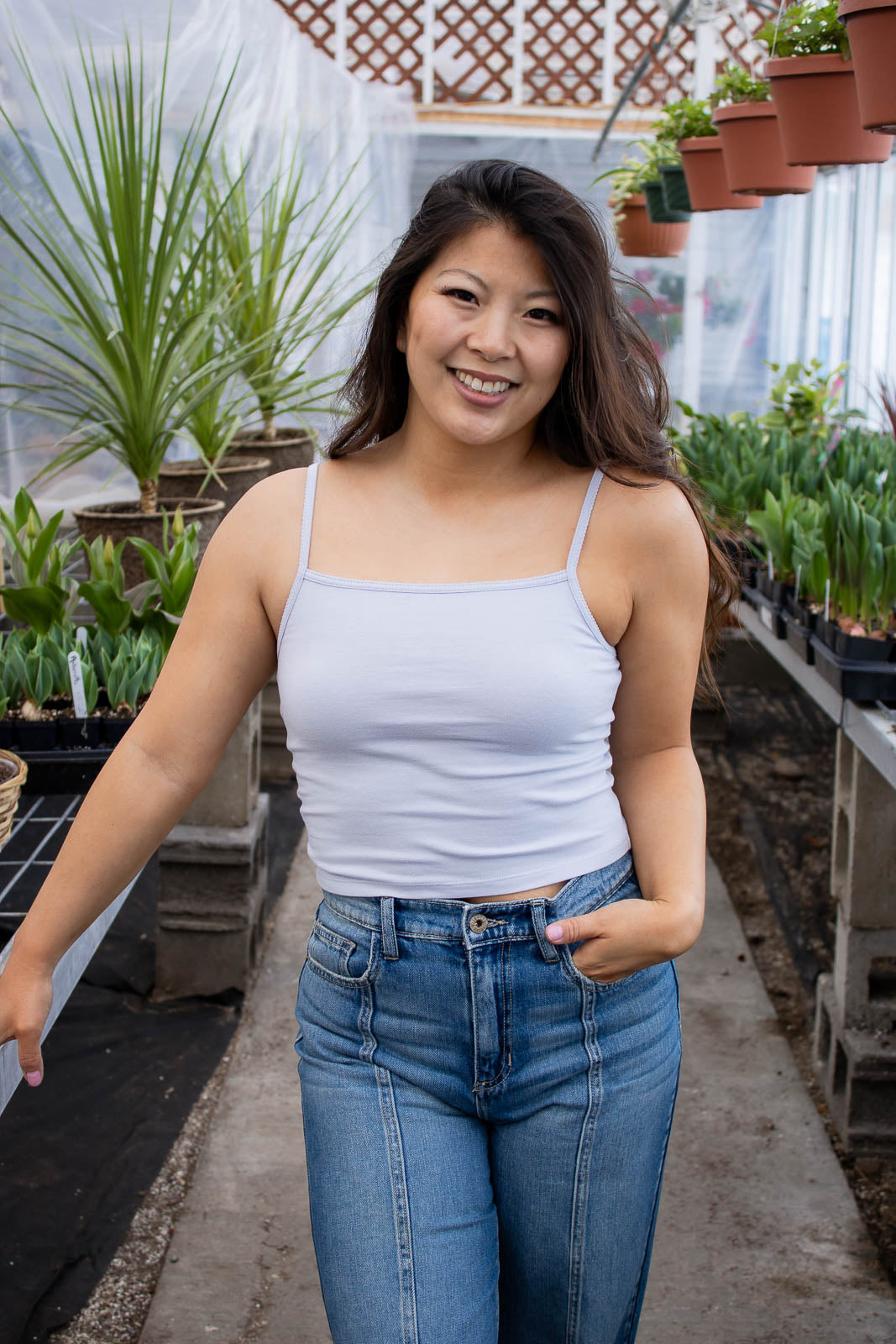 Lana Cropped Tank Top