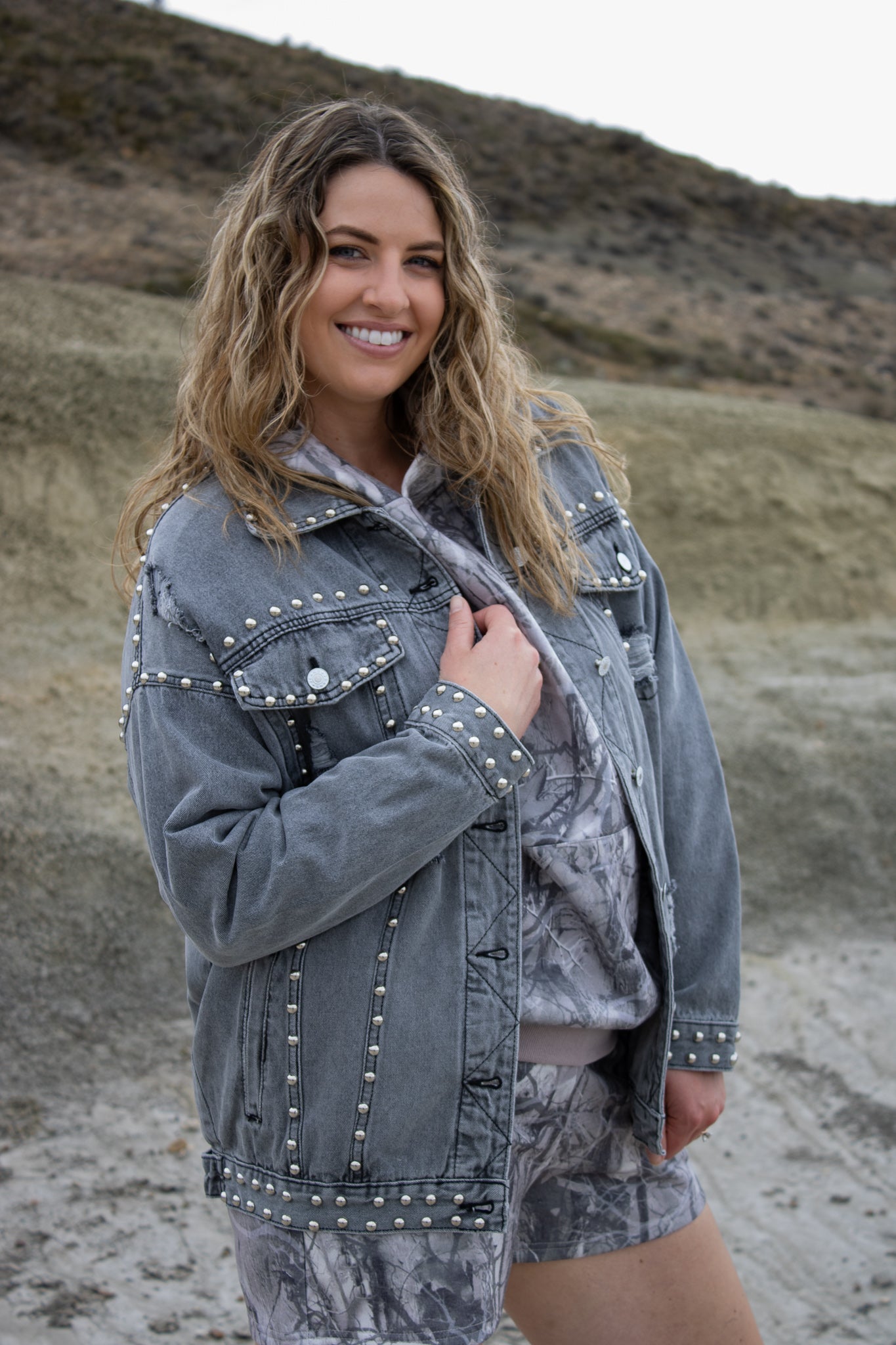 Sugarland Studded Denim Jacket