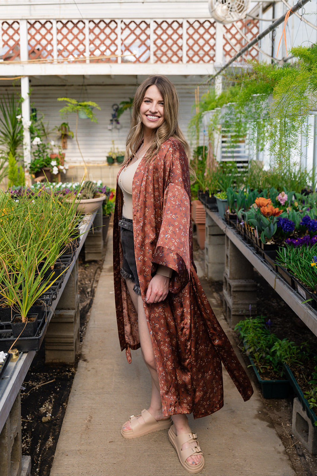 Kierra Long Kimono Duster