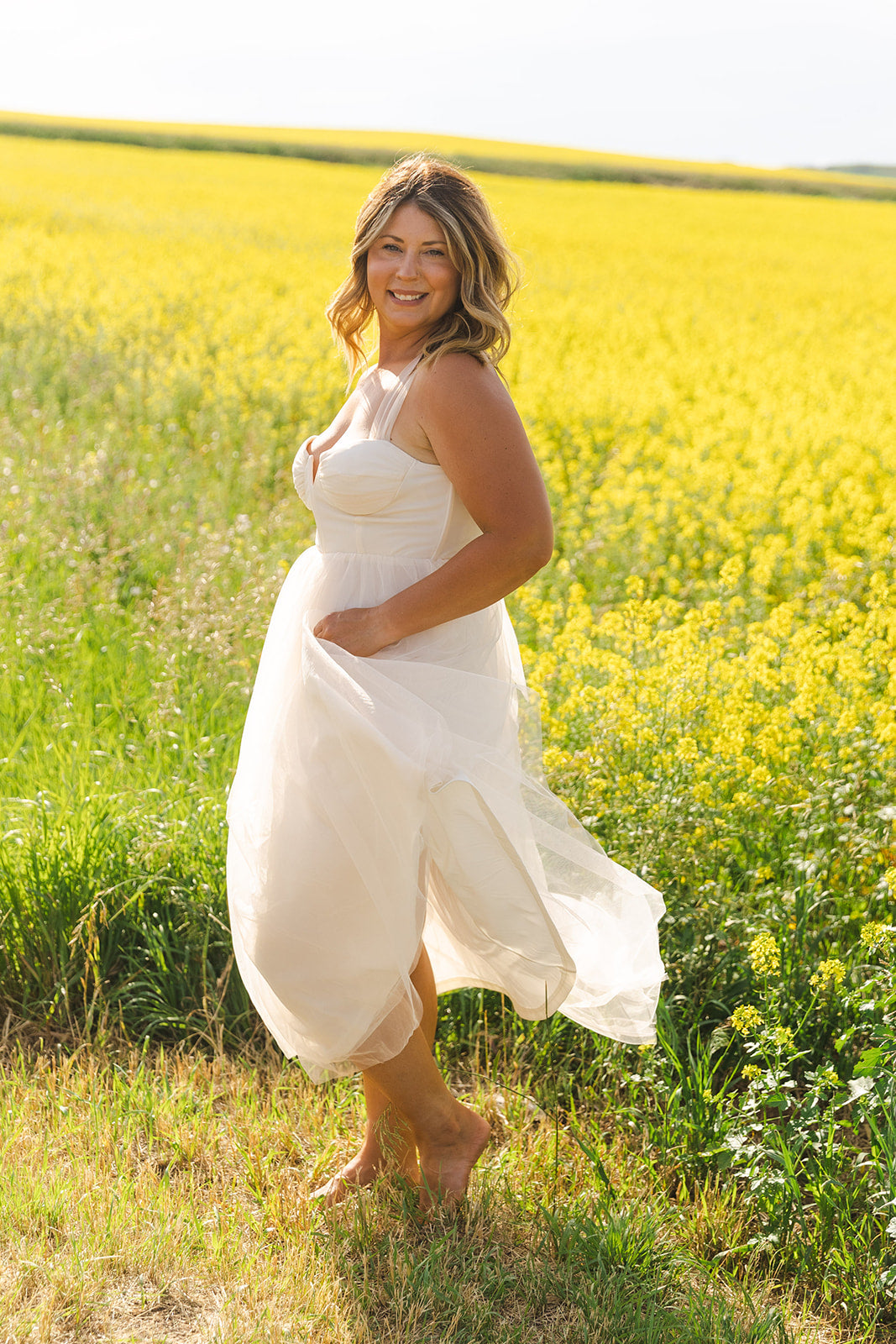 Gabby Layered Gossamer Dress