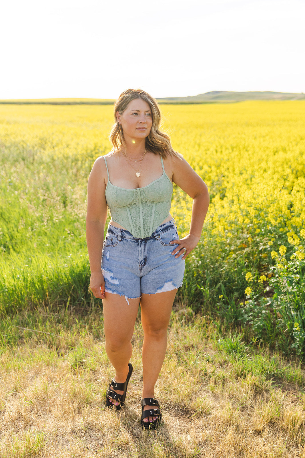 Stella Lace Corset Top