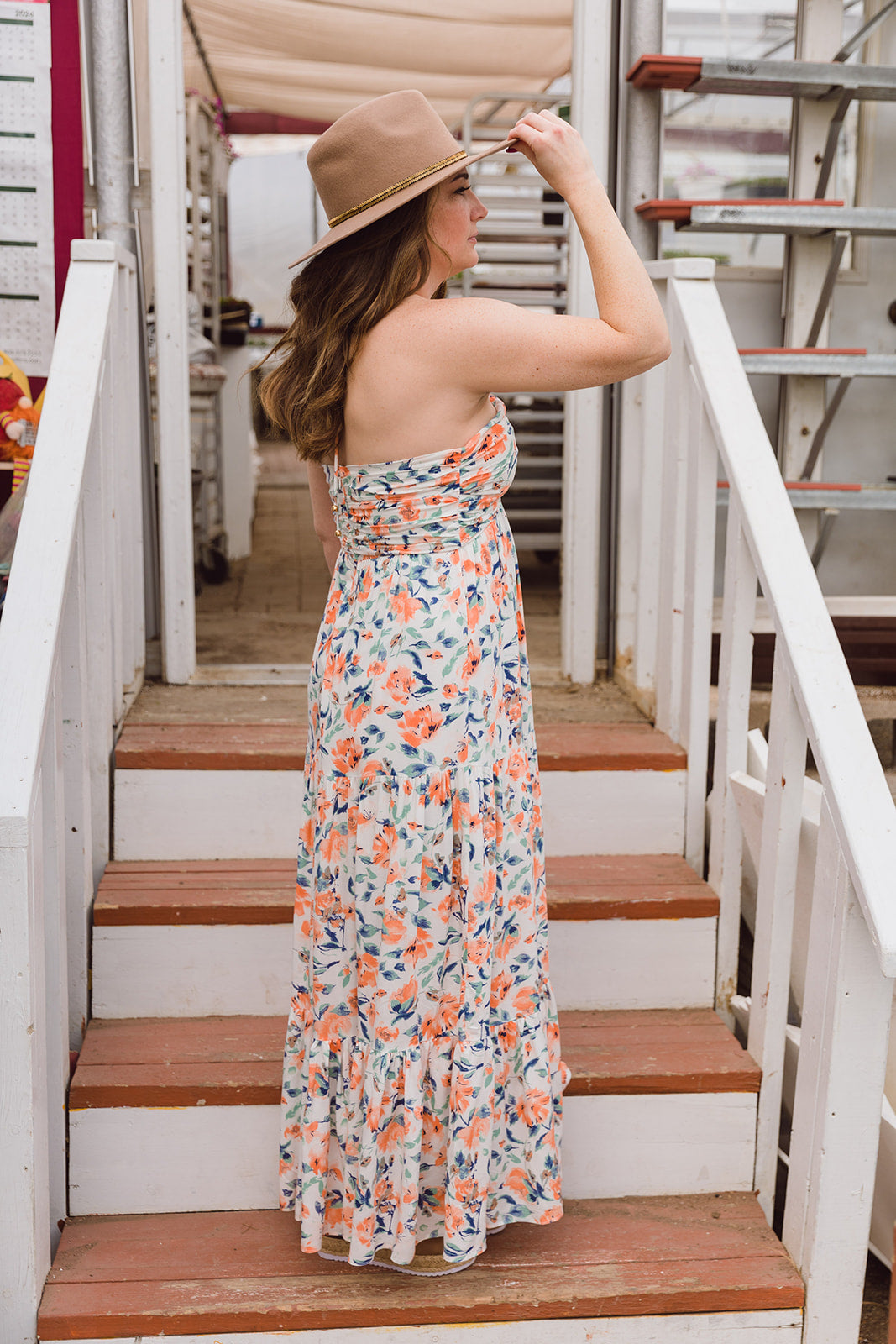 Britney Halter Tie Maxi Dress