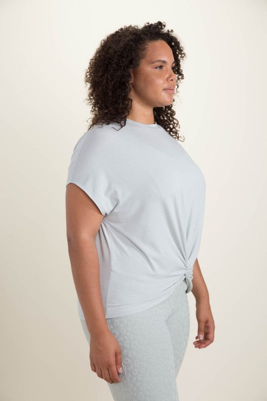 Bella Twist Front Tee Curvy