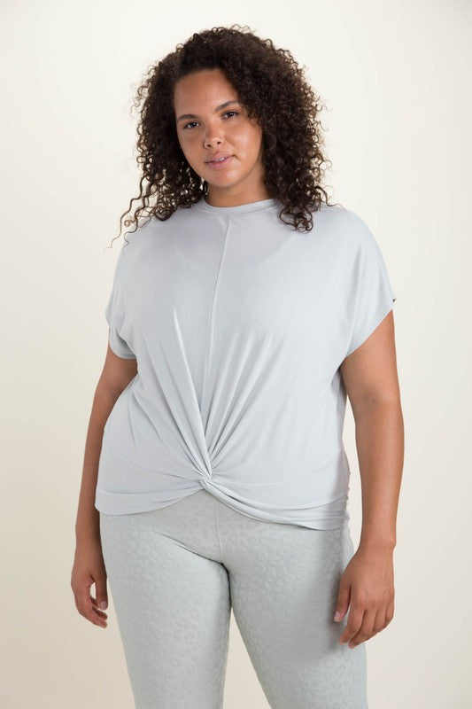 Bella Twist Front Tee Curvy