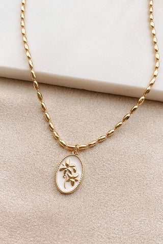 Donut Pendant Necklace