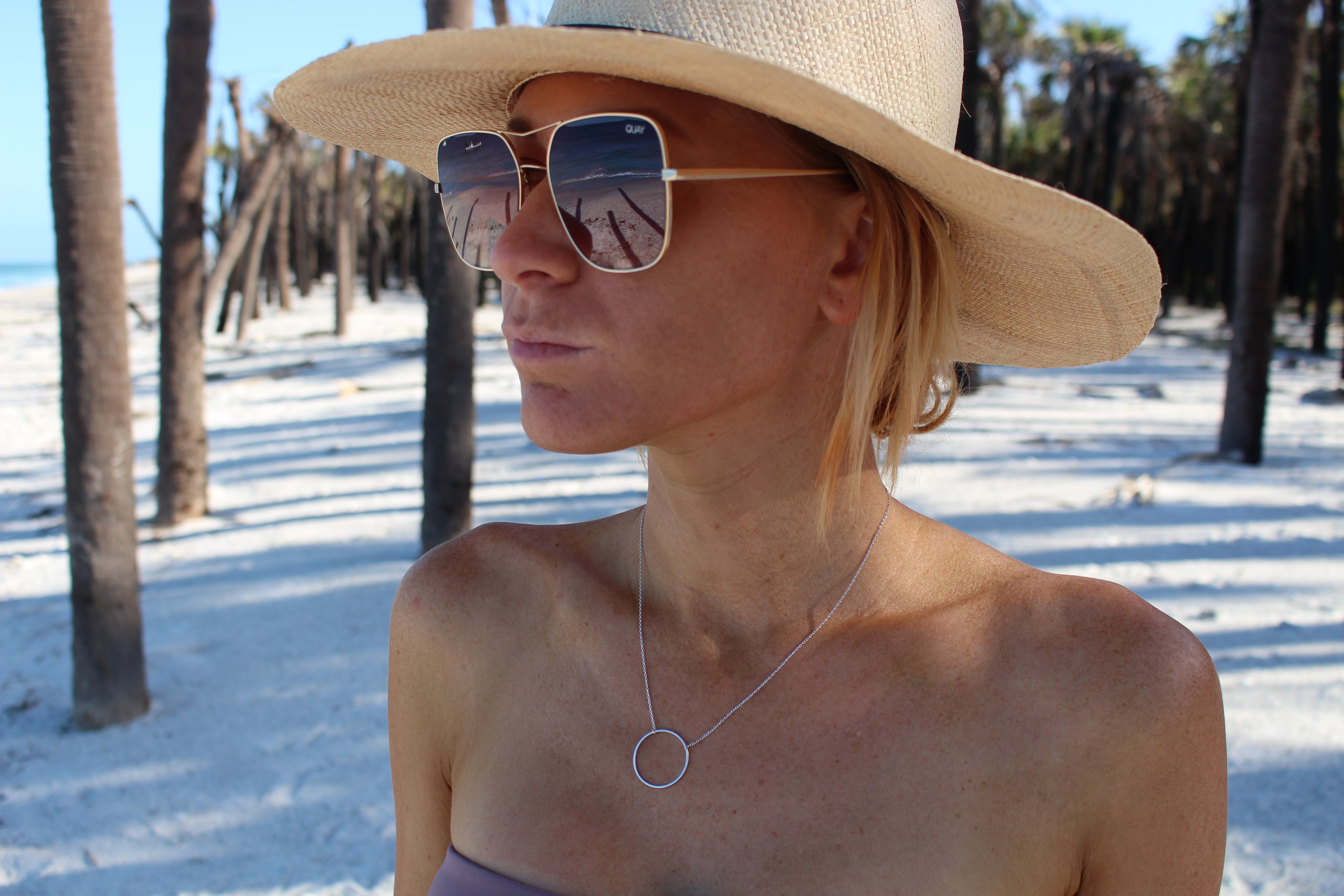 Skinny Circle Necklace
