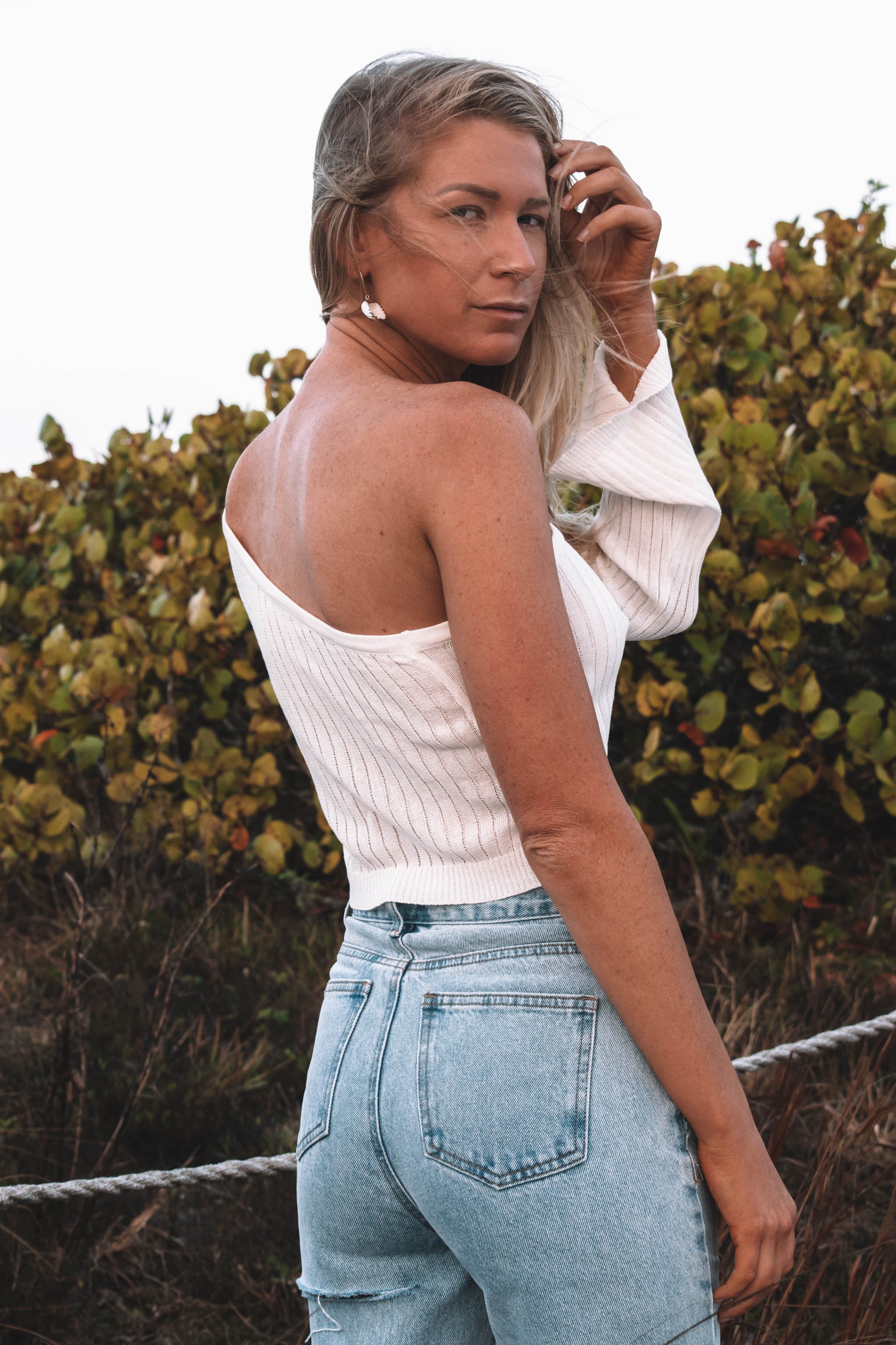 Osorno One Shoulder Sweater