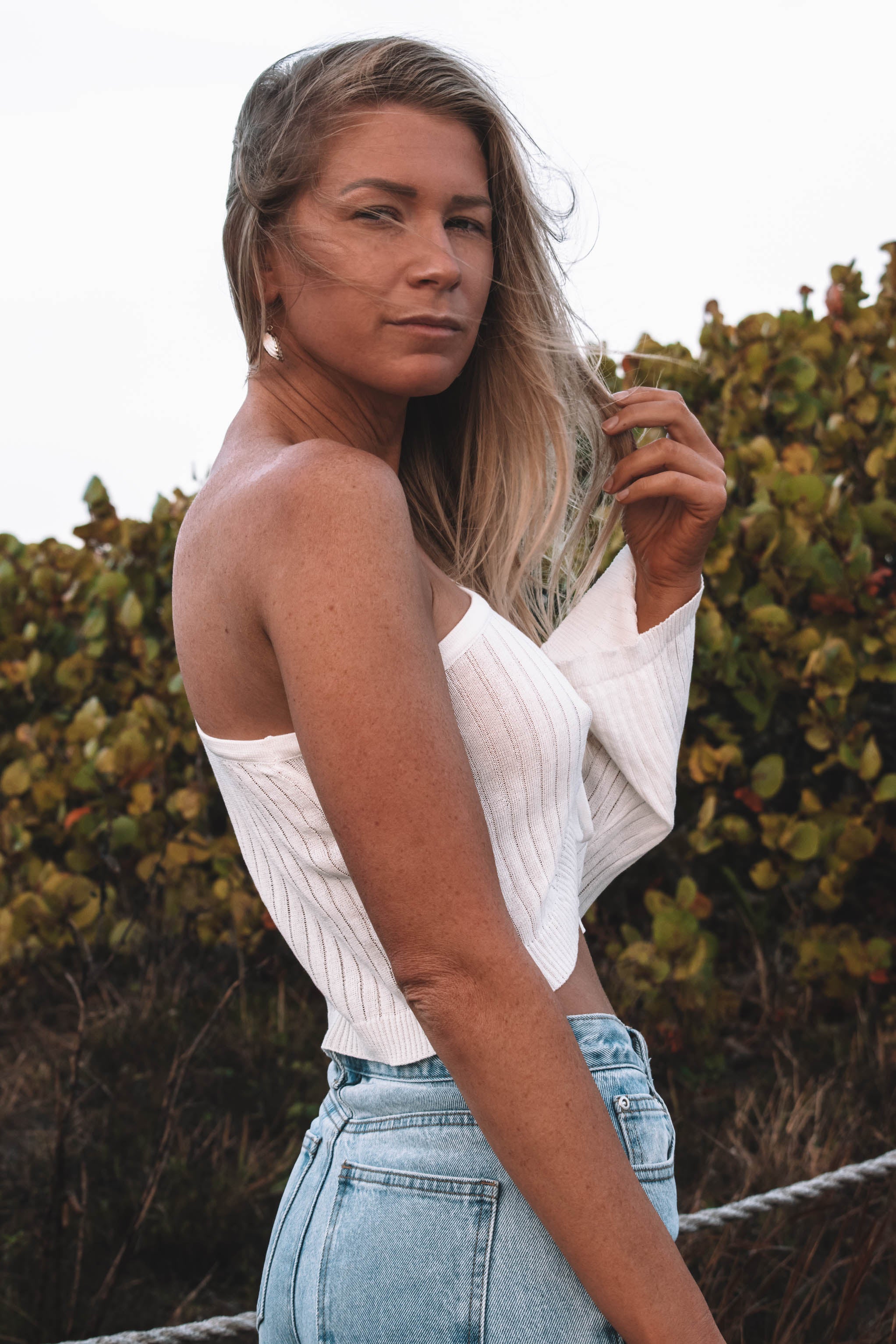 Osorno One Shoulder Sweater