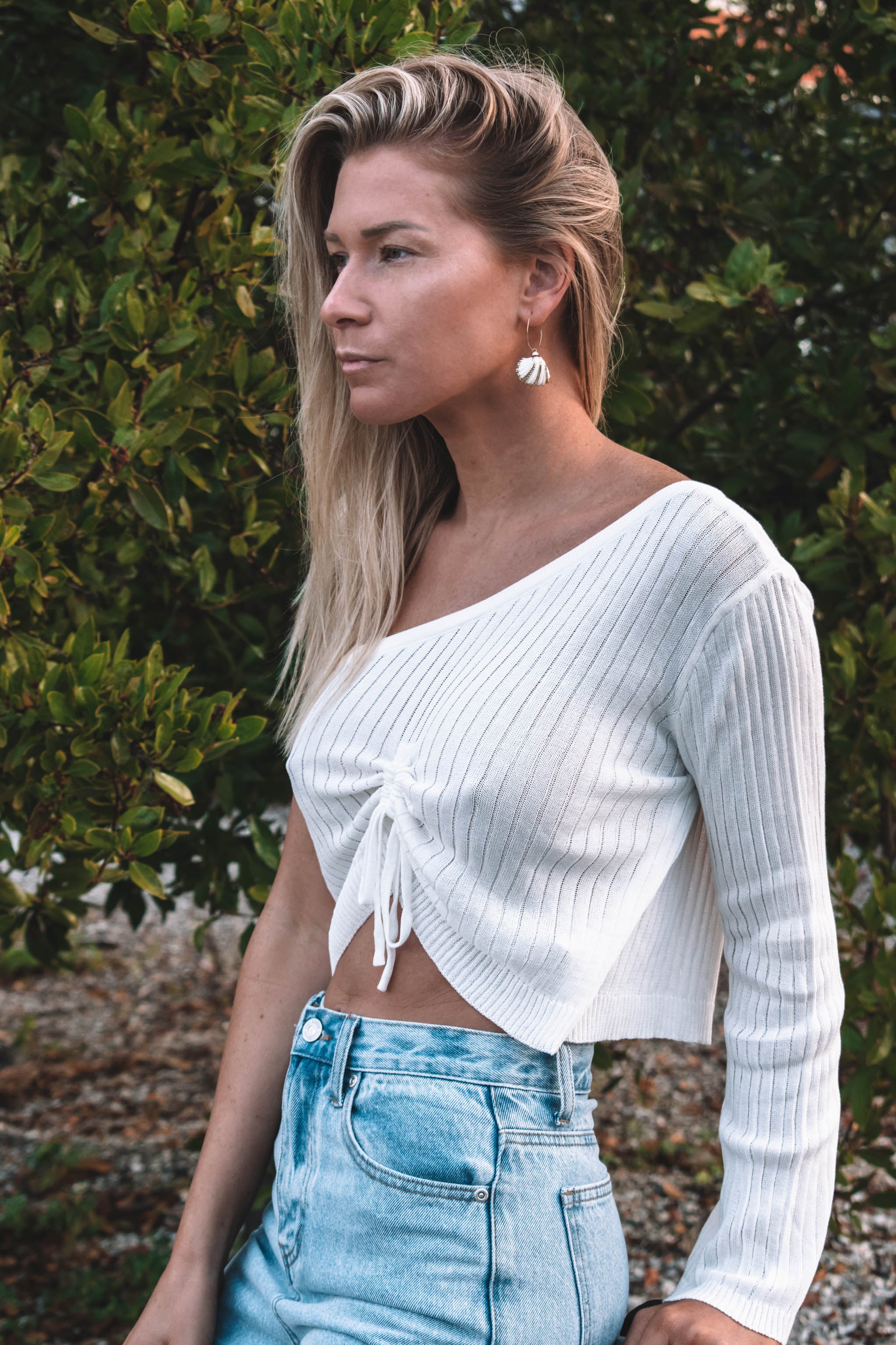 Osorno One Shoulder Sweater