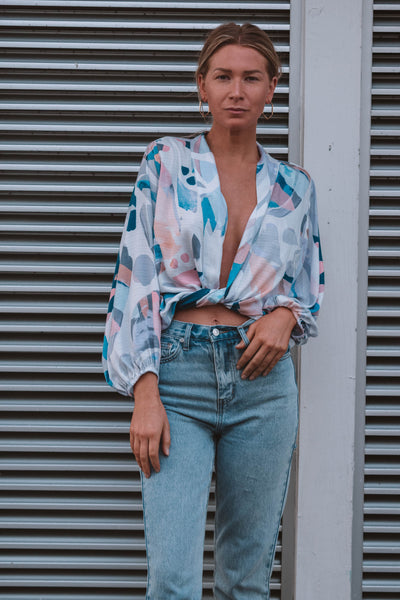 Top Kimono Con Borchie, Blusa Colori Caldi, Tunica Donna Taglia Unica 8-12 - Futuro Fashion