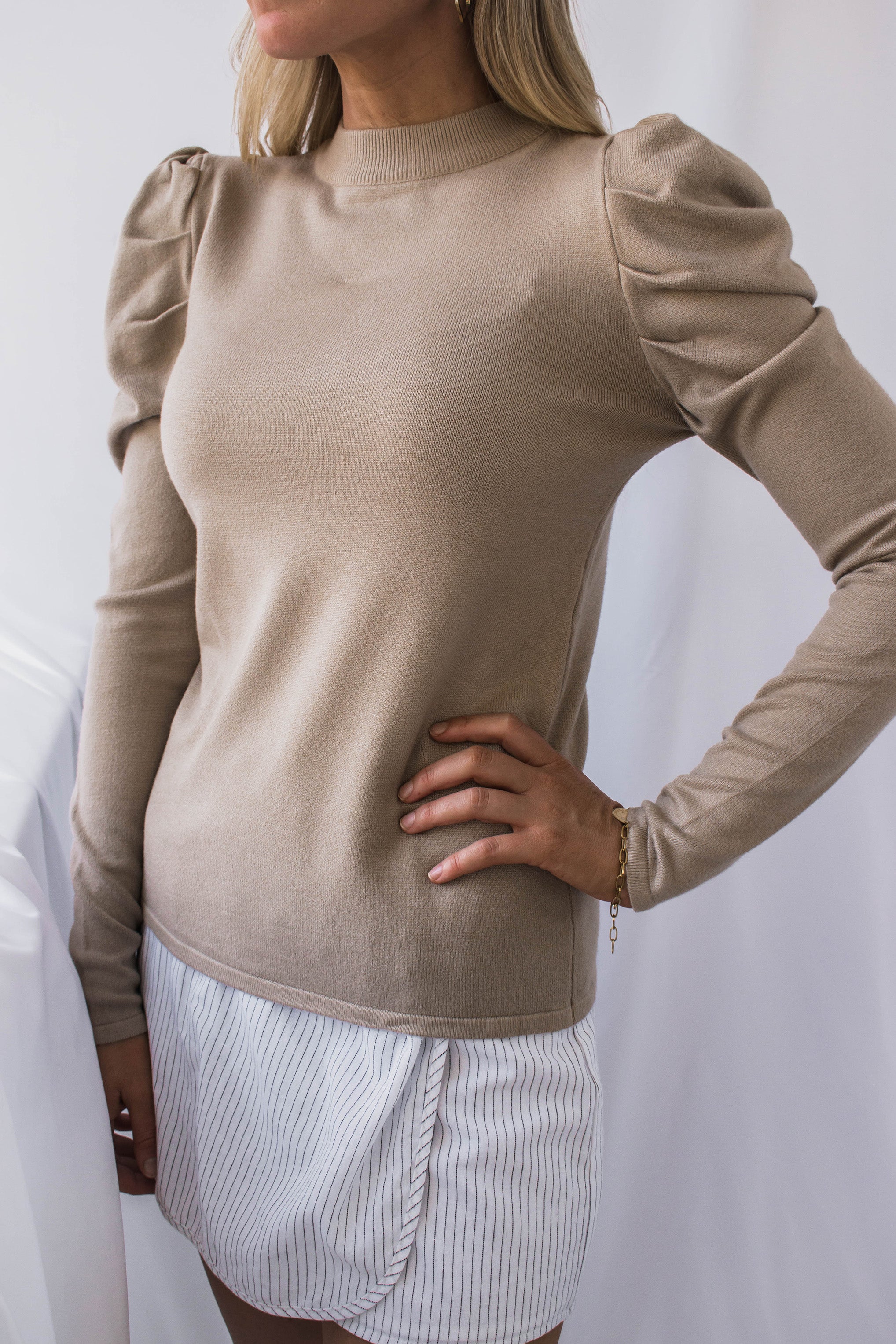 Torrey Puff Sleeve Sweater
