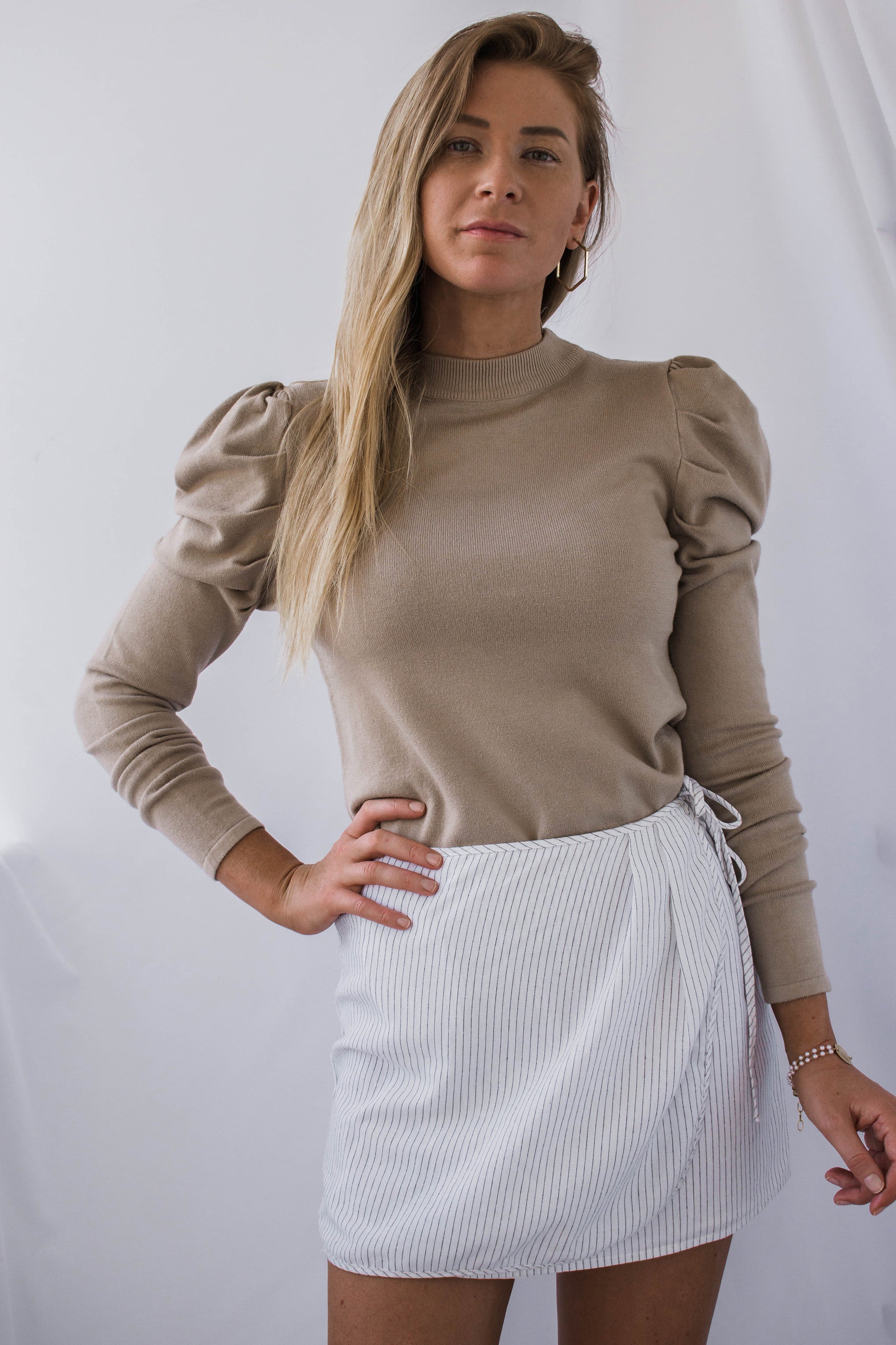 Torrey Puff Sleeve Sweater