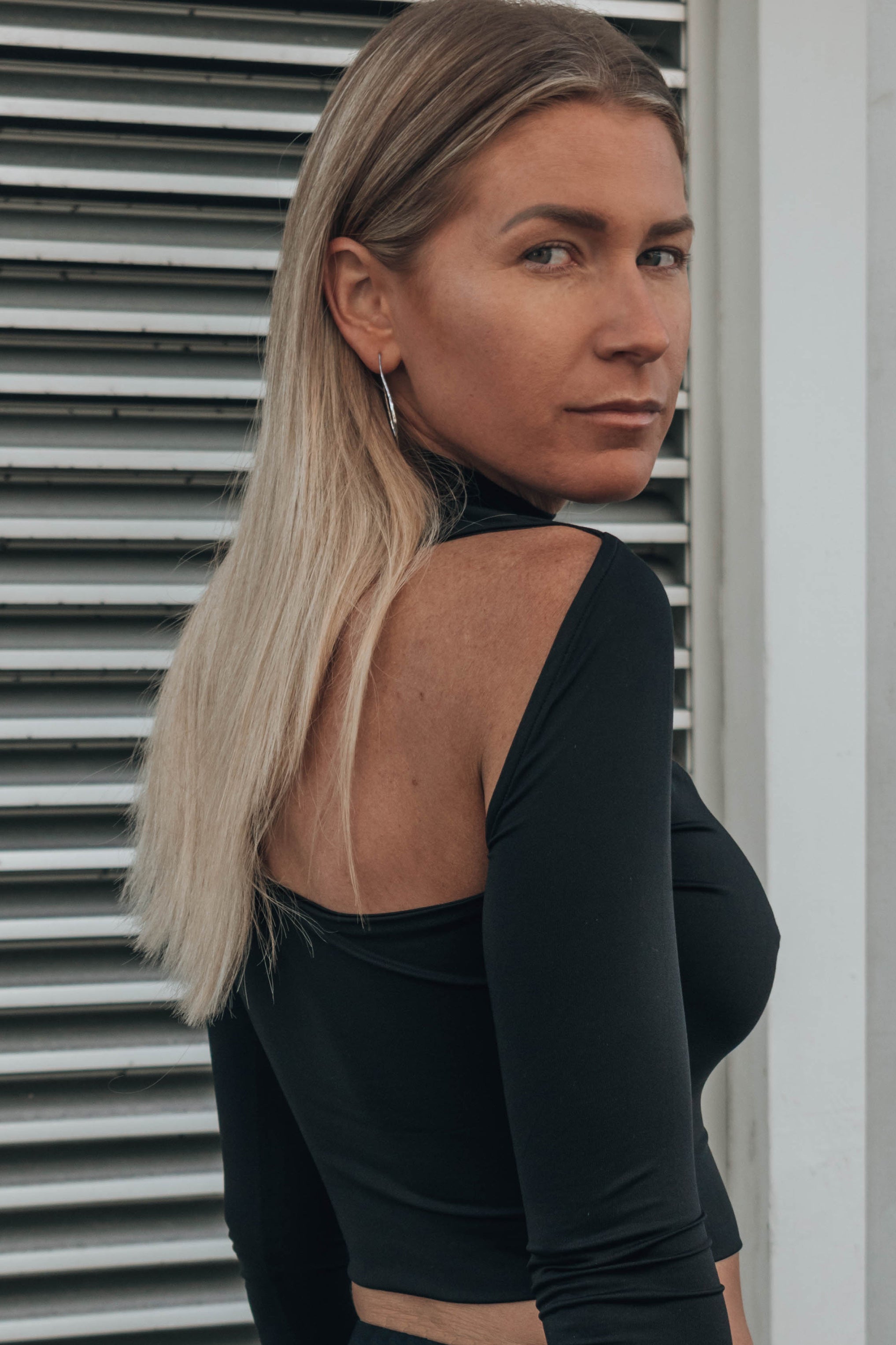 Andres Mock Neck Top